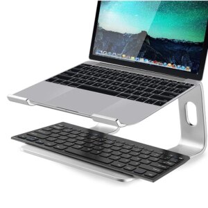 Portable Metal Laptop Stand Bracket Support Notebook PC Riser Cooling Desktop Holder for Office Caring Computer Supplies