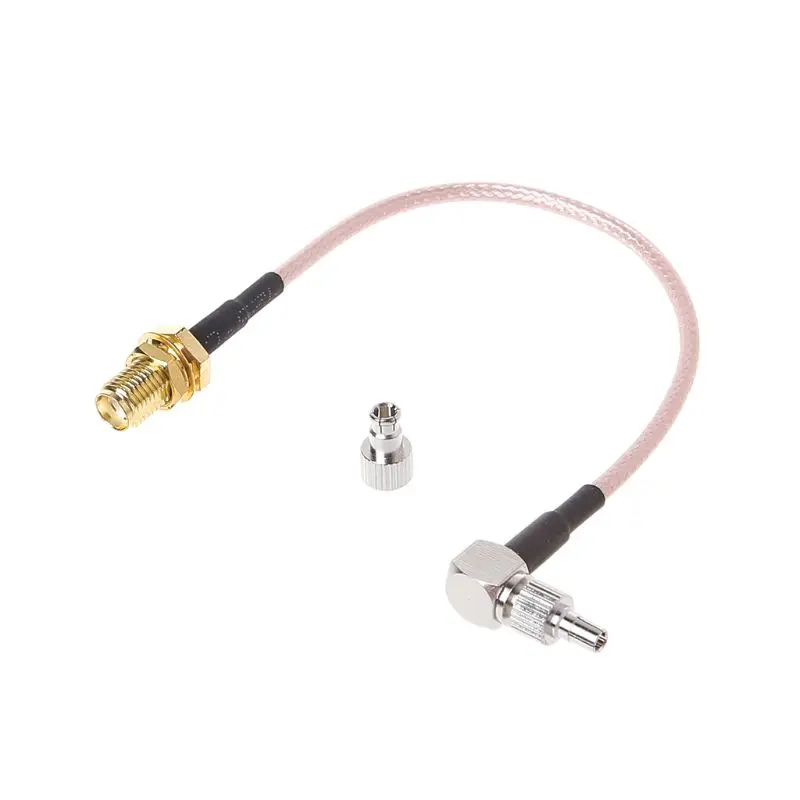 SMA Female To CRC9/TS9 Dual Connector RF Coaxial Adapter RG316 Cable 15cm OCT31