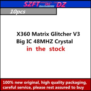 SZFTHRXDZ 5PCS X360 Matrix Glitcher V3 Blue PCB Big IC 48MHZ Crystal oscillator