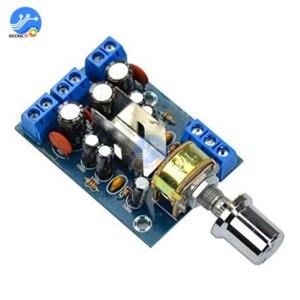 TEA2025B Mini amplifier for speakers Dual Stereo 2.0 Channel subwoofer amplifier board sub board volume control DIY kit
