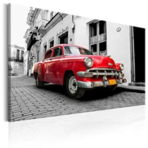 Table-Cuban Classic Car (Red)