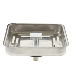 Talea Stainless steel Square Sink Drain Strainer Plug 78*78mm'