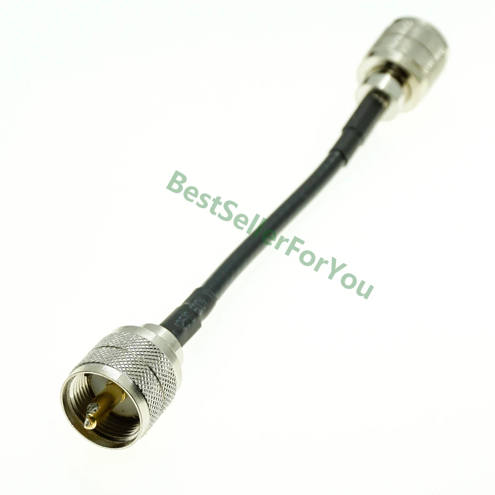 UHF Male to UHF Male PL259 PL-259 Plug CONNECTOR RF Pigtail Jumper RG58 Cable