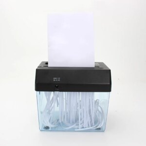 USB Shredder Mini Portable Desktop School Paper Electric A6 Folded A4 Home Office Wastebasket Strip Automatic Cutting Machine