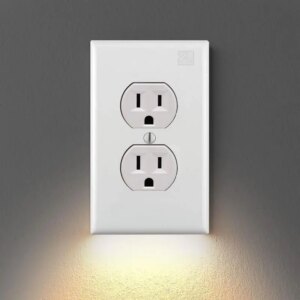 VIP Listing Outlet Wall Plate With LED Night Lights No Batteries or Wires Vinyl Sticker House Decal Bedroom Living-Room Switch