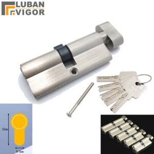 Various sizes of door lock cylinder cores,5keys,height 32MM,one side opened ,Security door interior door