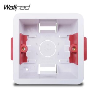 Wallpad Single Dry Lining Box For Gypsum Board Plasterboard British Standard 35mm Depth Mounting Box