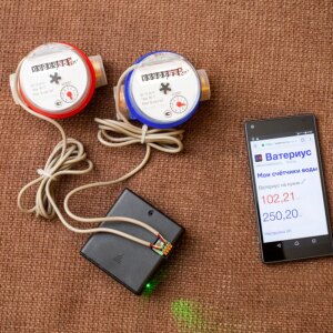 WiFi water meter reading device Waterius Vaterius MQTT HTTP Home Assistant Domoticz