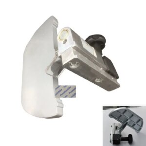 Woodworking Sliding Table Saw Panel Board Location Position Slotted Block Stop Stopper With Scaling magnifier