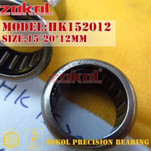 ZOKOL bearing HK1312 HK1412 HK1416 HK152012 HK152016 HK152020 Needle Roller Bearing 13*19*12mm 14*20*12/16mm 15*20*12/16/20mm