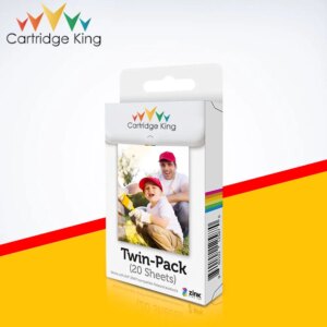 for Polaroid Instax 2x3 Inch Premium ZINK Film Photo Paper 20 Sheets For Snap Touch Z2300 SocialMatic Instant Photo Printer