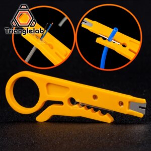 trianglelab Mini Portable Wire Stripper Knife PTFE tube cutter for 3d printer Teflonto tube hotend i3 mk8 extruder Kit tools