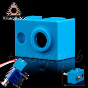 trianglelab Super high quality cartridge heater bock silicone socks V6 socks for PT100 heated block for v6 PT100 hotend nozzle