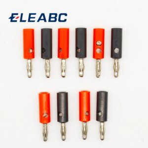 10 X Audio Speaker Screw Banana Plugs Connectors 4mm, IN STOCK,