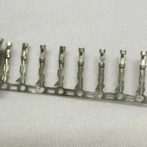 100pcs Dupont Female Pin Crimp Pin Jumper Terminal Connector Terminal Metal 2.54mm