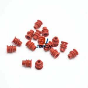 100pcs Sealed waterproof 3.5 series automotive plug silicone rubber seal wire seals for auto connector