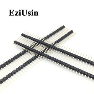 2.54mm Double plastic Single Row Male 40P PCB Board Pin Header Connector Pinheader 1*40p Long 25mm For Arduino