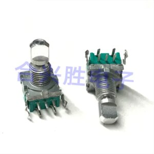 Horizontal encoder with switch 30 positioning number 15 pulse EC11B15242AS shaft length is 15mm