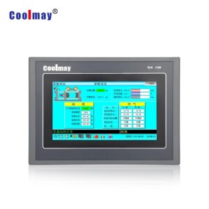 Industrial monitor 7 inch 18 transistor outputs programmable logic motor controller with high speed functions