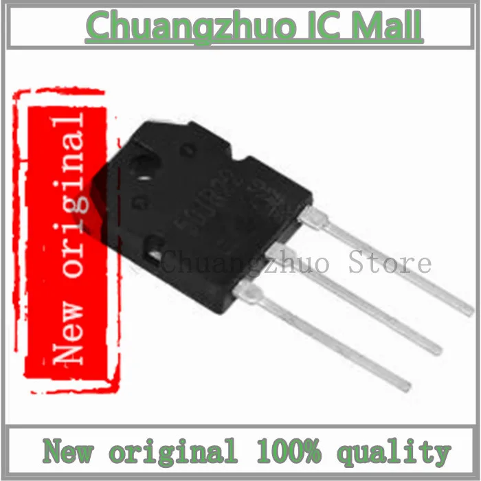10PCS/lot GT50JR22 50JR22 TO-3P 50A 600V Power IGBT transistor