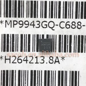 10PCS/lot New OriginaI MP9943GQ AMG or MP9943AGQ AQX or MP9943 QFN8 Synchronous Step-Down Controller