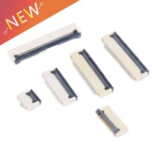 10Pcs FPC Connector socket FFC 0.5MM Clamshell Bottom Contact Type 4P 6P 8P 10P 12P 14P 16P 18P 20P 24P 26P 30P 32P 34P 40P