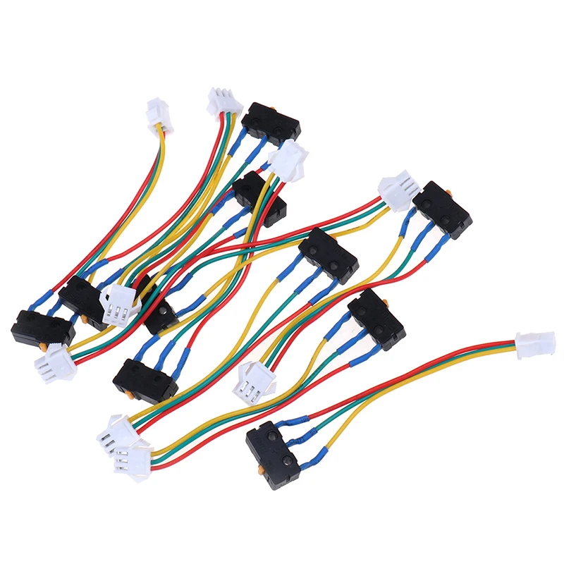 10pcs Gas Water Heater Micro Switch Three Wires Small On-off Control Without Splinter