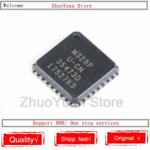 1PCS/lot ATMEGA328P-MU MEGA328P MU ATMEGA328 328P-MU IC chip New original In stock