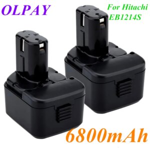 2020 Original Quality 6800mAh 12V 6.8Ah Battery for Hitachi EB1214S 12V EB1220BL EB1212S WR12DMR CD4D DH15DV C5D DS 12DVF3
