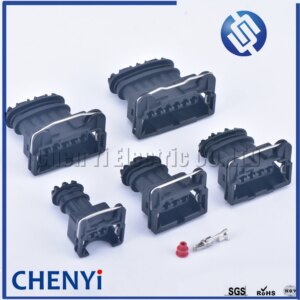2sets Tyco AMP EFI 2 3 4 5 6 pin Fuel Injector Automotive waterproof connector EV1 282189-1 282191-1 282192-1 282193-1 282767-2