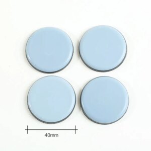 4 Pcs/Lot 40mm Protection Furniture Sliding Pad, Self-adhes , Table, Chair, Foot Convenient To Move