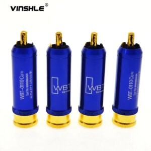 4 pcs WBT-0110Cu Nextgen RCA connector plug