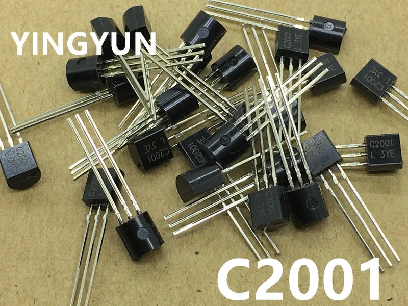 50pcs/lot C2001 2SC2001 0.7A 25V NPN TO-92 New original