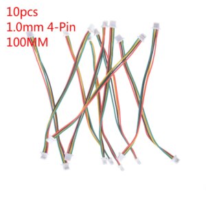 5pcs/10pcs Mini Micro SH 1.0mm/2.0mm 2/3/4/5/6Pin JST Double Connector Plugs Wires Cables 100mm/200mm