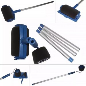 8pcs/set Painting Roller Wall Decorate Brush Set Paint Brush Kit Multifunctional House Paint Easy DIY Paint Roller Tools Set New