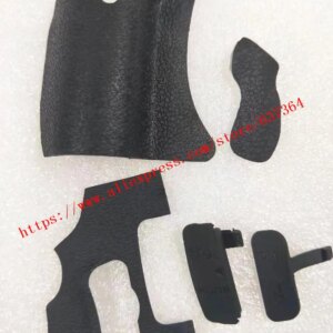 A Set of 3 PCS New Front Grip Side Back Thumb Rubber Cover Unit for Canon FOR EOS 600D Rebel T3i Kiss X5 + Adhesive Tape+USB