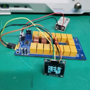 ATU-100 DIY Kits 1.8-50MHz ATU-100mini Automatic Antenna Tuner by N7DDC 7x7 + OLED, Firmware programmed