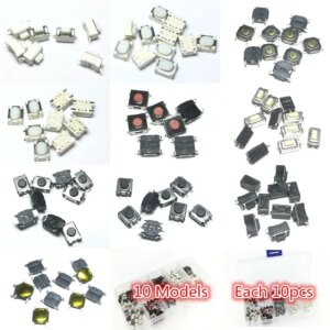 Car remote control key touch switches buttons touch key component package for Hyundai, Nissan, Honda, VW, Toyota, Kia, Peugeot