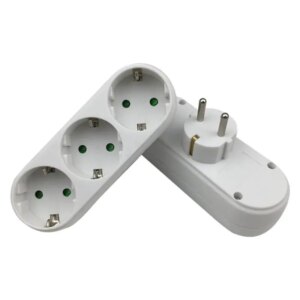 European Conversion Plug Portable 2/3/4 Socket 16A 250V EU Plug 1 to 2/3/4 Socket Adapter Converter Outlet