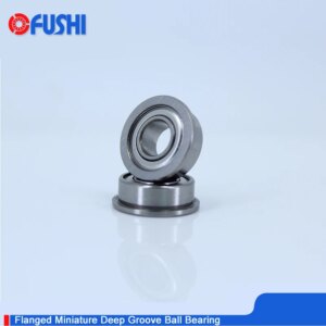 F682X ZZ Bearing 10Pcs 2.5*6*2.6 mm Flanged Deep Groove Ball Bearings F682XZZ F 682X Z ZZ