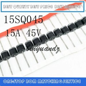 Free shipping 100pcs/lot 15SQ045 DIODE SCHOTTKY 45V 15A R-6 Best quality