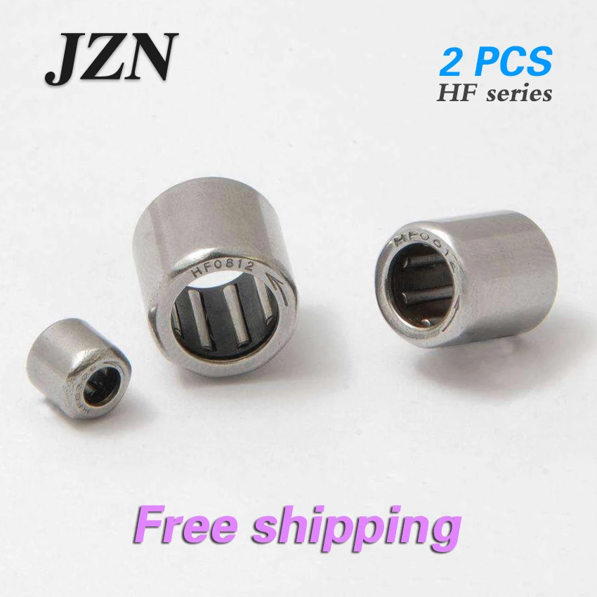Free shipping! HF0812 HF081412 8*14*12mm One-way needle roller bearings