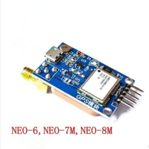 GPS MODULE NEO-6M / 7M / 8M satellite positioning 51 SCM STM32 Neo ceramic antenna module