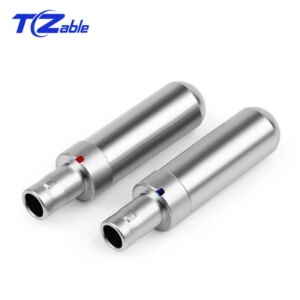 Headphone Pins DIY Audio Jack Male Gold Plated Plug Adapter For HD800 HD800s HD820 D1000 Headset Wire Connector Earphone Pin