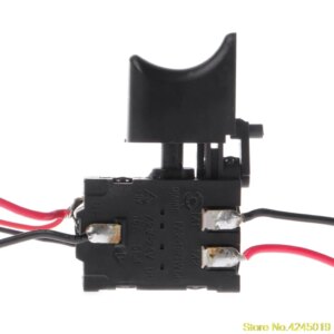 High quality Electric Drill Dustproof Speed Control Push Button Trigger Switch DC 7.2-24V New