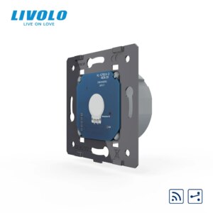 Livolo EU Standard The Base Of Touch Switch, AC 220~250, 2 Way Remote wireless Control Switch Without Glass Panel, VL-C702SR