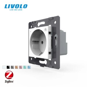 Livolo EU Standard smart wifi 16A power socket,timer function smartlife control anytime, anywhere, google home,alexa control