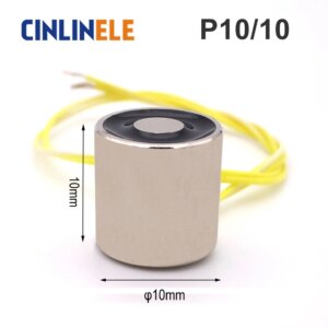 MINI D10mm*H10mm 0.3KG/3N Magnet Holding Electric Magnet Lifting Solenoid Sucker Electromagnet DC 6V 12V 24V Non-standard custom