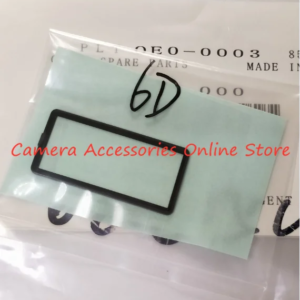 New Original Display Top Outer LCD Window Glass Cover For Canon FOR EOS 6D SLR Screen Protector Repair Part