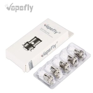 Original 5pcs Vapefly Nicolas Replacement Coil 0.6ohm / 1.8ohm Coil Head BVC Core for Nicolas Tank Atomizer Huge Cloud Vape Coil